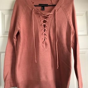 Salmon sweater